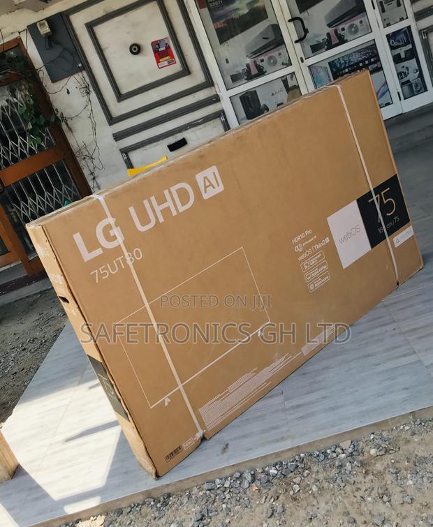 Secure Good 75 Inch Smart Led Uhd Lg Ut80 2024/25 Tv · Photo 4