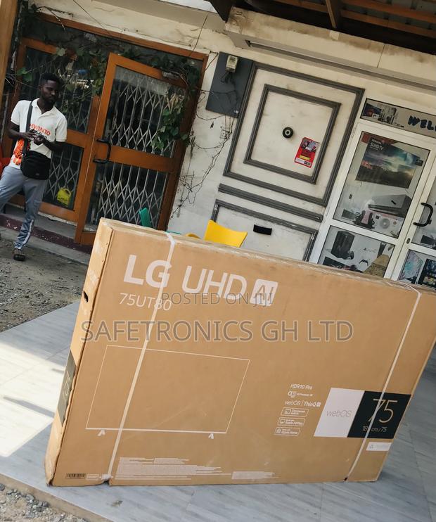 Secure Good 75 Inch Smart Led Uhd Lg Ut80 2024/25 Tv · Photo 3
