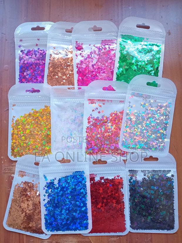 12 Pieces Colors Set Butterfly Glitters for Epoxy Resin Arts · Photo 4