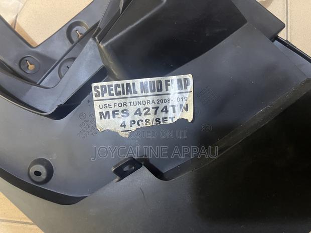 Tundra Mud Flap Fender Back Rubber (4pcs Set)2009 to 2019 photo 2