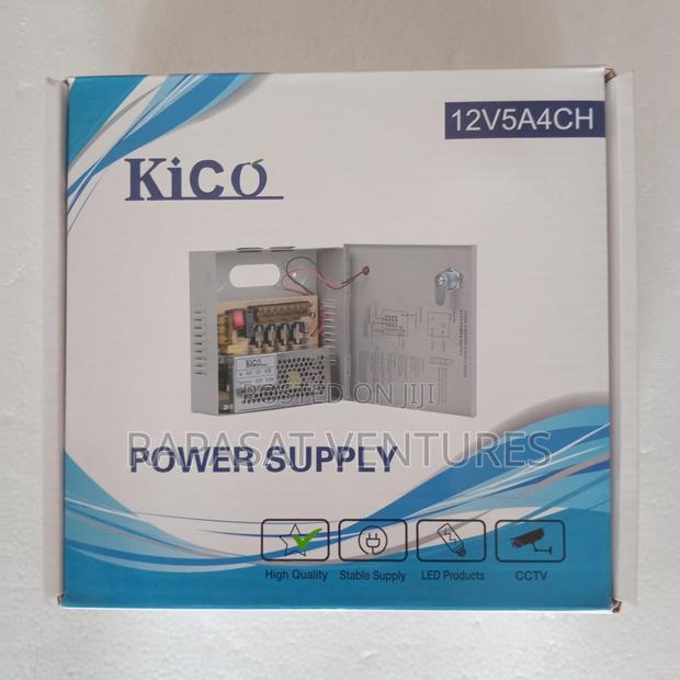 CCTV Power Supply 12v 5a 4 Channel · Photo 2