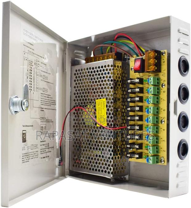 9 Channel CCTV Power Supply 12v 10a · Photo 2