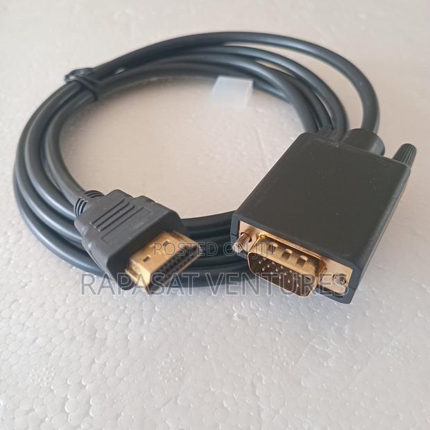 Hdmi Male to Vga Male Cable 1.8m · Photo 3