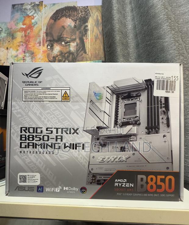 Asus Rog Strix B850-a Gaming Amd Am5 B850 Atx Motherboard · Photo 1