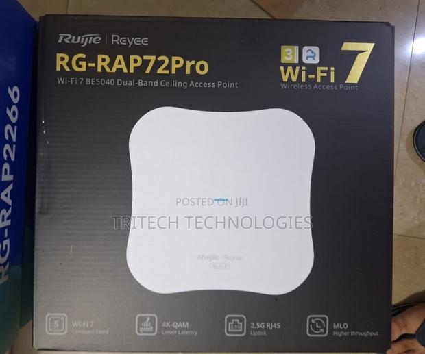 Ruijie Wi-Fi 7 Rg-Rap72pro Dual-Band Ceiling Access Point · Photo 2