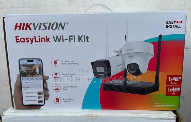 Hikvision Nks424w02h 4mp Wi-Fi Kit 2way Audio NVS Kit · Photo 3