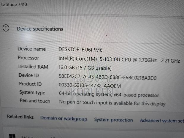 Laptop Dell Latitude 7410 16GB Intel Core I5 SSD 1T photo 11