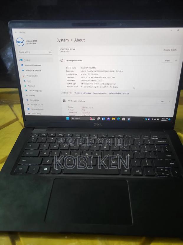 Laptop Dell Latitude 7410 16GB Intel Core I5 SSD 1T photo 13