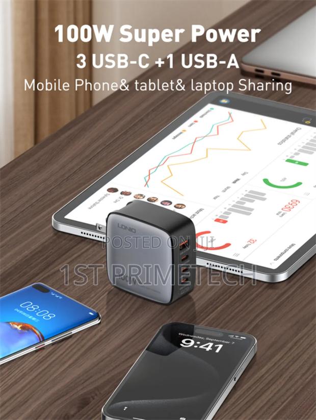 Ldnio 100w Charging Adapter+C to C Cable photo 4