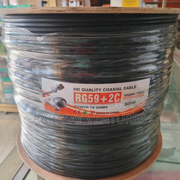 Rg59 Coaxial Cable With Power (305 Meters) · Photo 2
