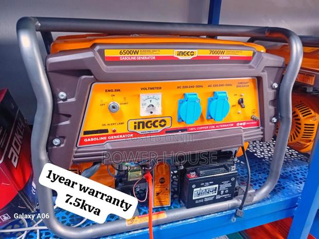 Aircool Caelum Ingco 7.5kva Petrol Generator 7.5kva 8500watt · Photo 2