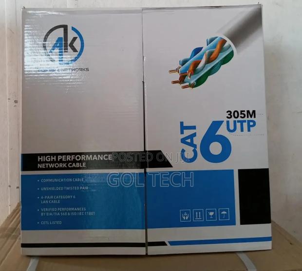 Cat6 305m Utp Cable High Performance Network Cable Ak · Photo 4