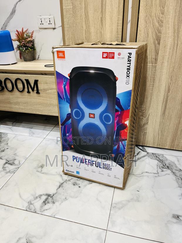 Powerful and Durable JBL Party Box 110 Bluetooth Speaker. · Photo 2