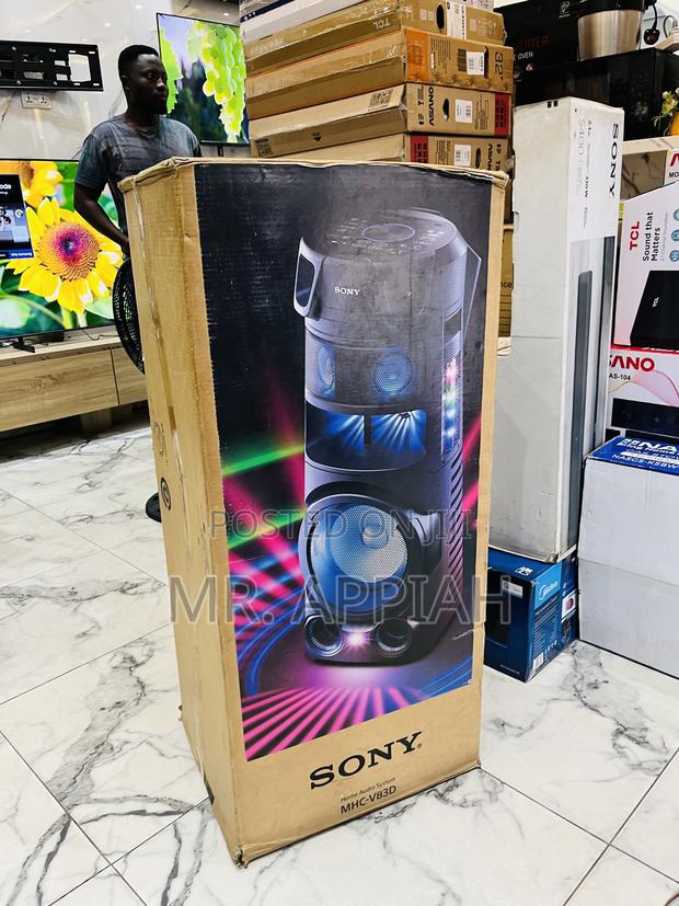 Convenient Sony MHC-V83d Portable Bluetooth Speaker(Black) · Photo 2