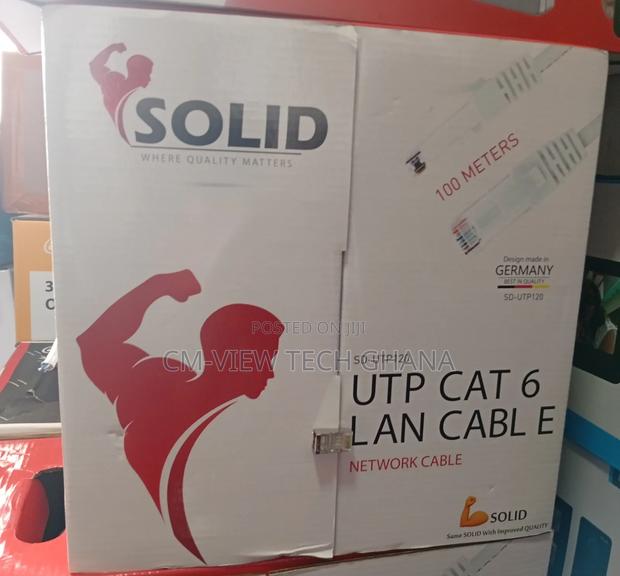 100m Utp Cat6 Cable Solid