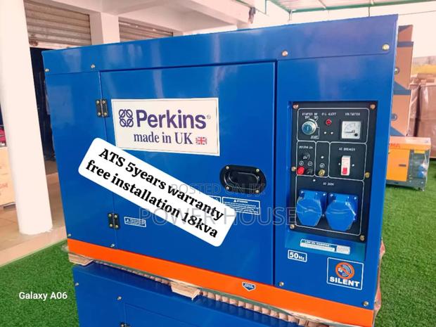 Aircool Perkins Diesel Generator Ats Controller Diesel 18kva · Photo 2