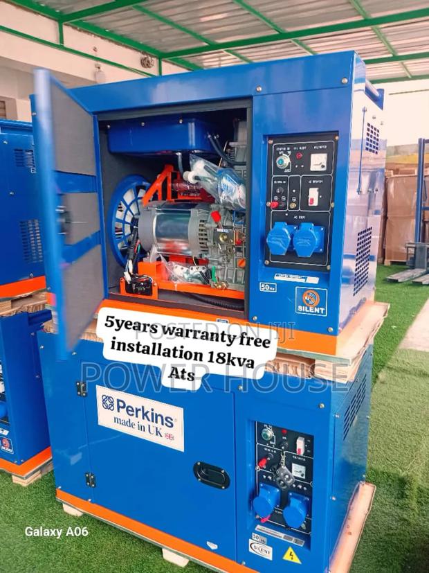 Aircool Starctu 18kva Diesel Generator 18kva Diesel Perkins · Photo 2