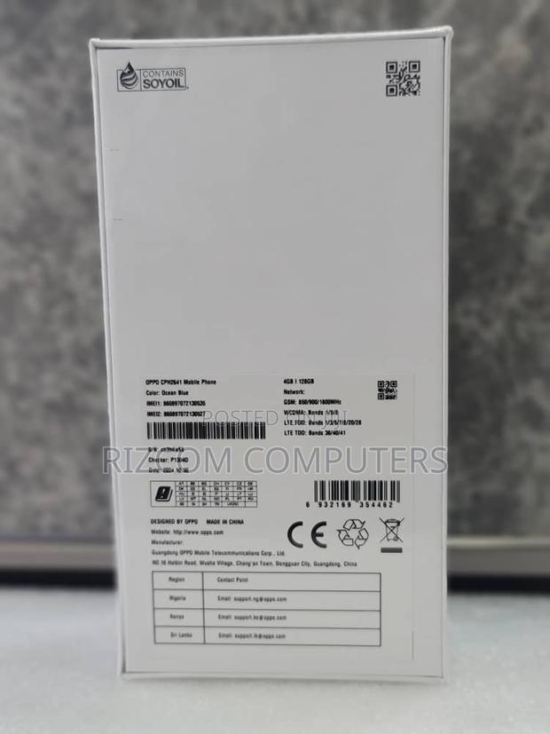 New Oppo A3x 64 GB Blue photo 2