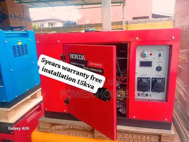 Electric Ignite Honda Diesel Generator 16500watts 15kva · Photo 2