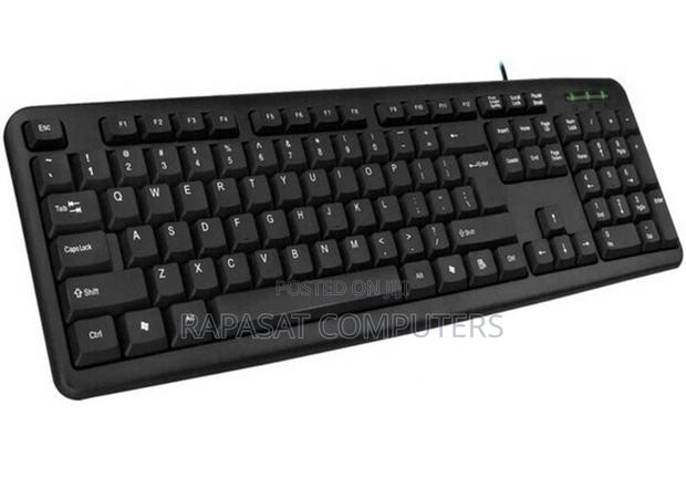 Crystal Cy- Desktop Keyboard - Black · Photo 2