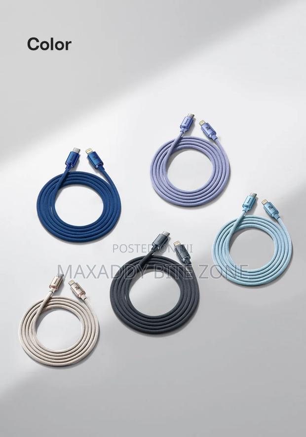 2 Meters Baseus Type C To Apple Lightening Charging Cable photo 2