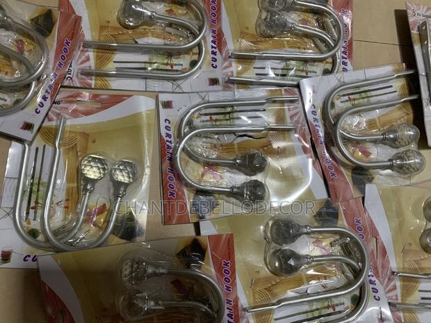 Newest Luxury Crystal Curtain Tieback Hooks 130ghc a Pair photo 2