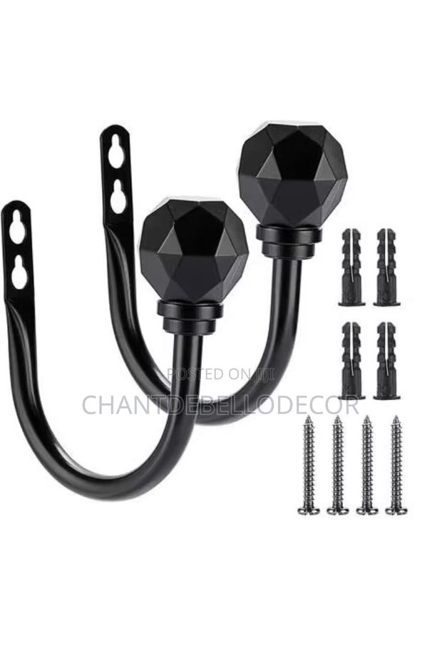 Vintage Design Solid Metal Curtain Tie Backs Hooks 150ghc