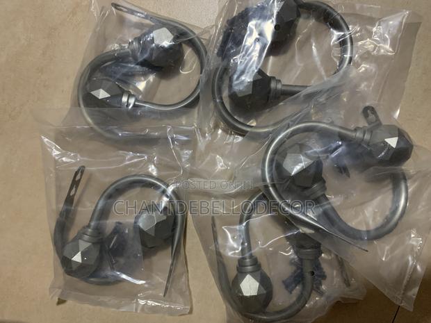 Vintage Design Solid Metal Curtain Tie Backs Hooks 150ghc photo 8
