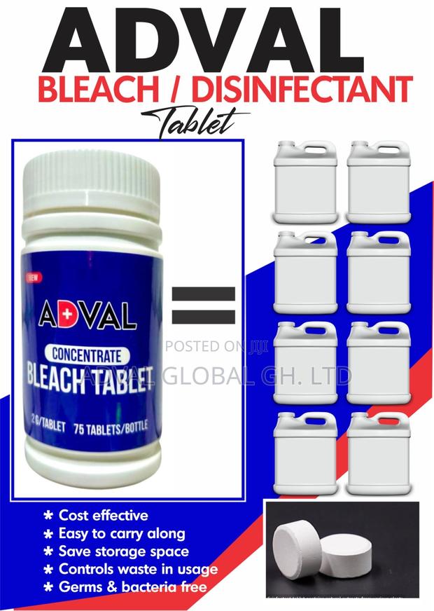 Adval Bleach Disinfectant Tablets photo 4