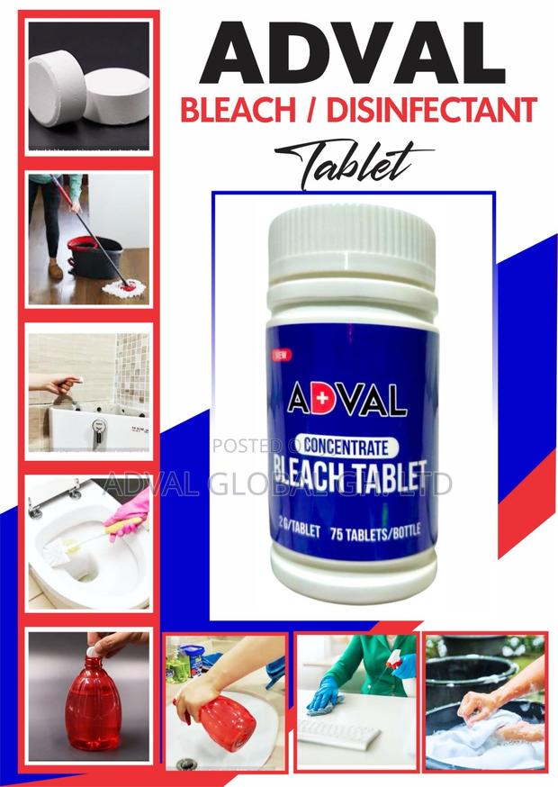 Adval Bleach Disinfectant Tablets photo 5