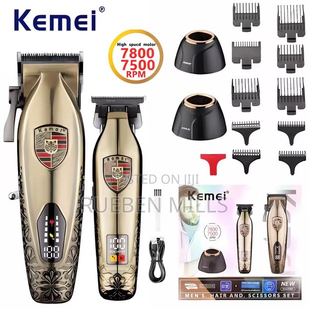 2 in 1 Professional Cordless Hair Cutter Barbering Machine · Photo 2