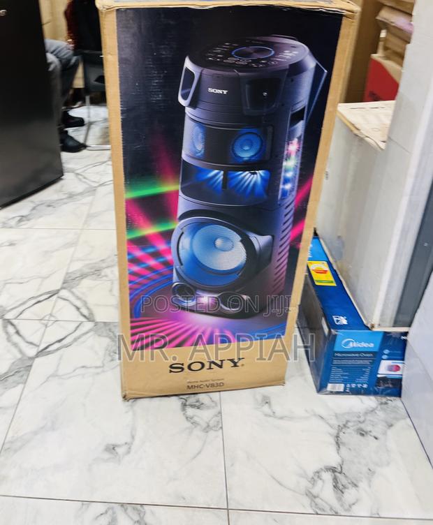 Wireless Bluetooth Speaker Sony MHC-V83d(Black). · Photo 2