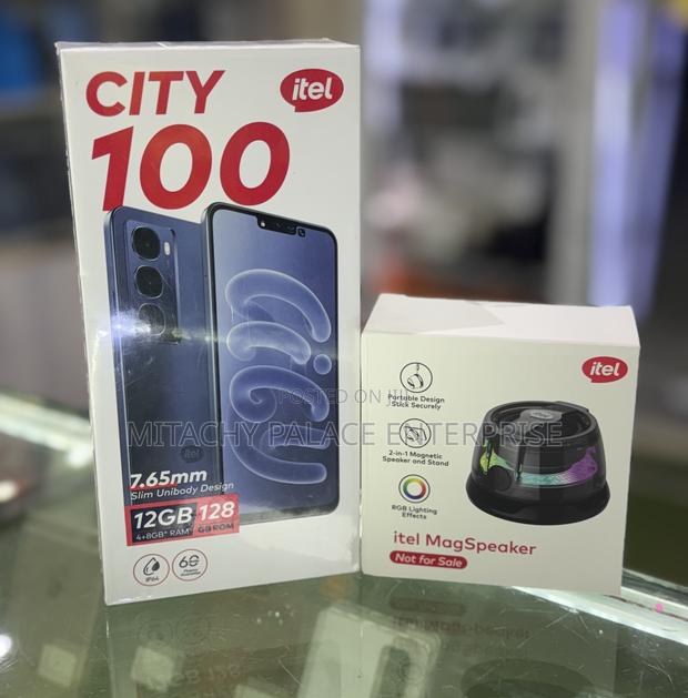 New Itel City 100 128 GB Gray
