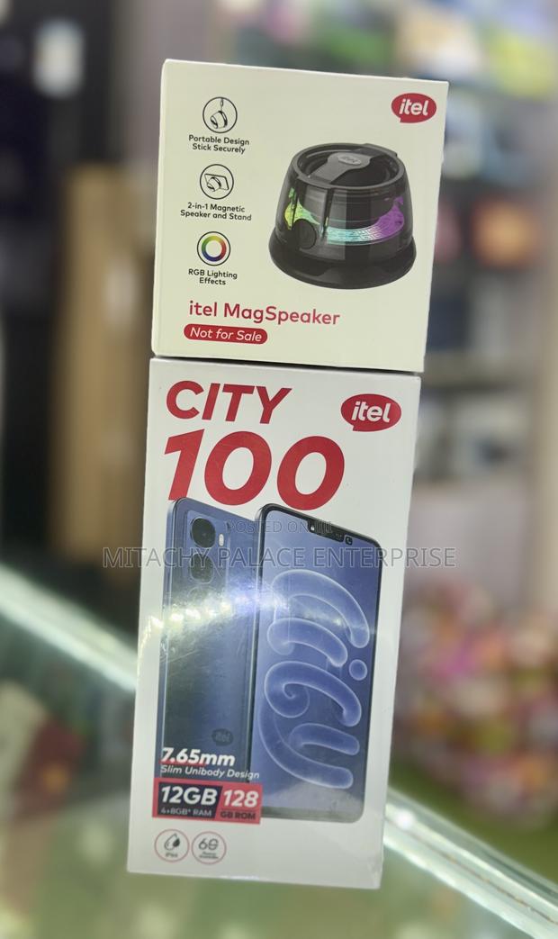 New Itel City 100 128 GB Gray photo 13