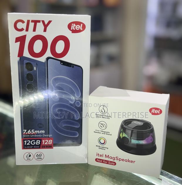 New Itel City 100 128 GB Gray photo 2