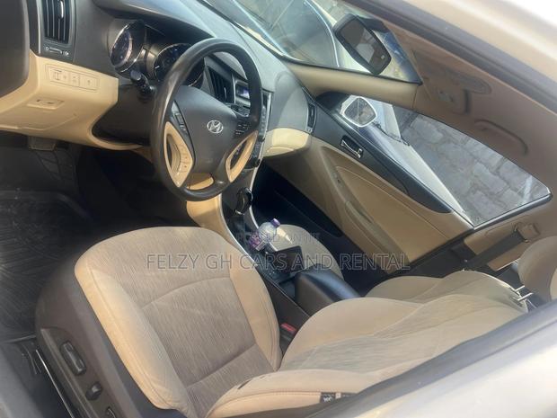 Hyundai Sonata Limited 2.0T Sedan (2.0L 4cyl 6A) 2013 White photo 2