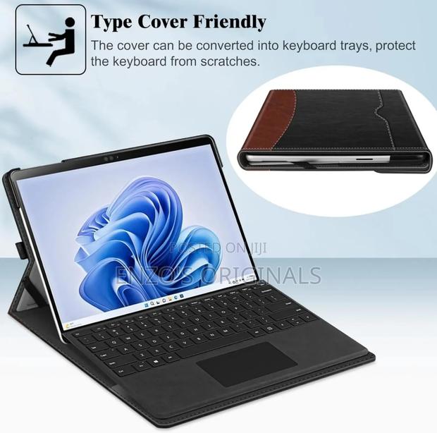 Microsoft Surface Pro 11 And Pro 9 Premium Leather Case photo 3