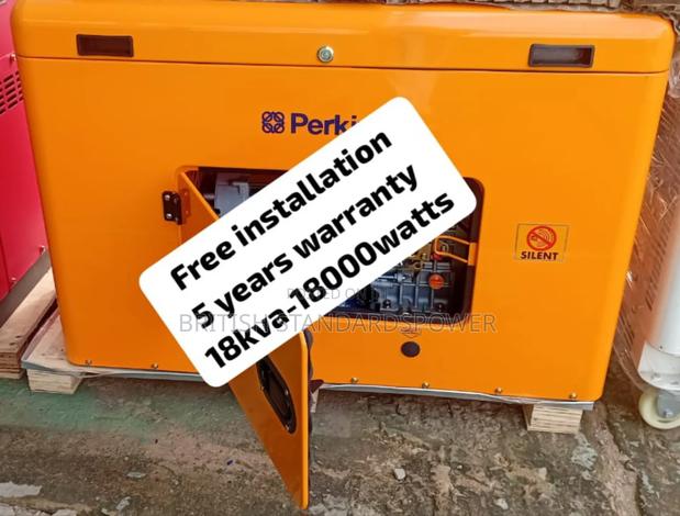 Local Power Generation 18kva Silent Perkins Generator · Photo 2