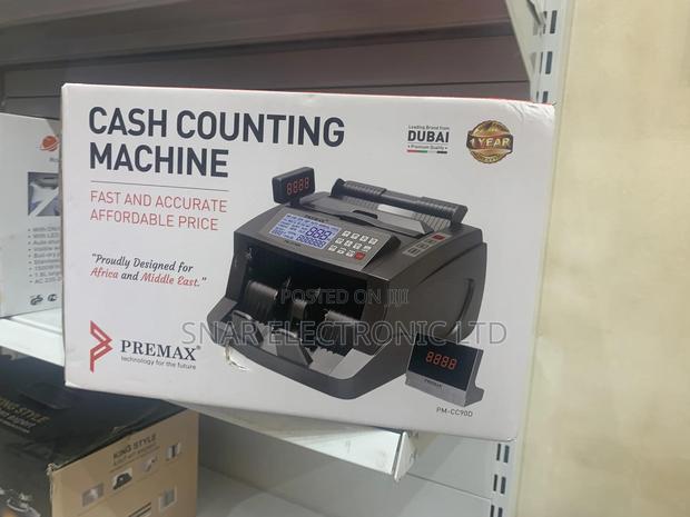 LCD Screen Displays Premax Money Counting Machine · Photo 2