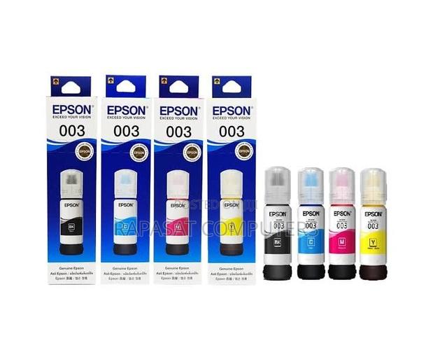 Epson 003 Ink 65ml 1 Set of Colors - ₵170 Per Color · Photo 2