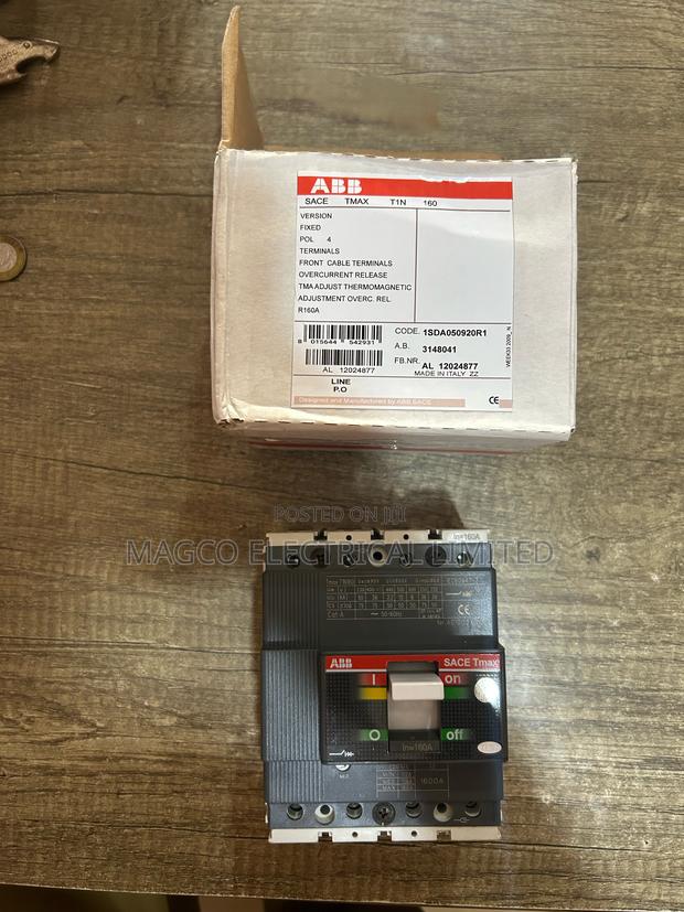 McCb Breaker Abb 160a 4 Pole photo 2
