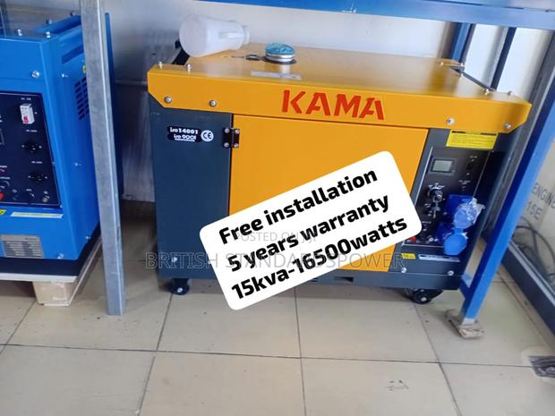 Isolated Power 15kva Silent Diesel Genset · Photo 2
