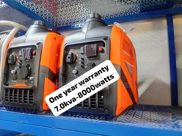 Isolated Silent 7.0kva Petrol Generator · Photo 2