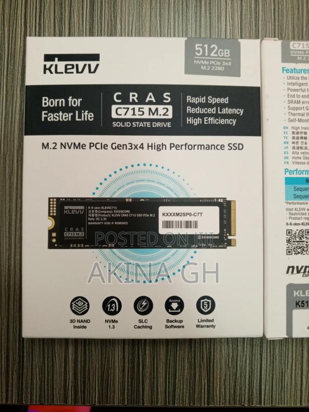 Klevv M.2 Nvme Pcie 3d Nand 512gb SSD · Photo 4