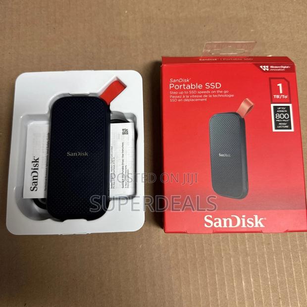 Sandisk Sdssde30-1t00-g26 1tb External Portable Ssd - Black photo 3