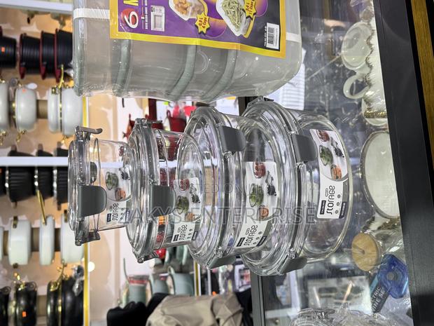 4 Set Acrylic Storage Containers Set · Photo 3