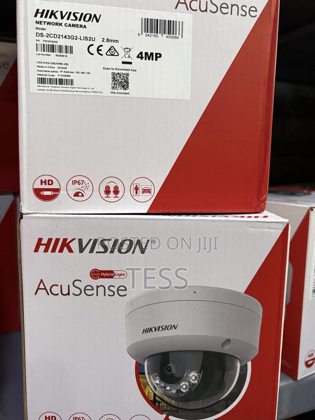 Hikvision Ip 4mp Acusense Camera Ds-2cd2143g2-Li(S)(2u) · Photo 4
