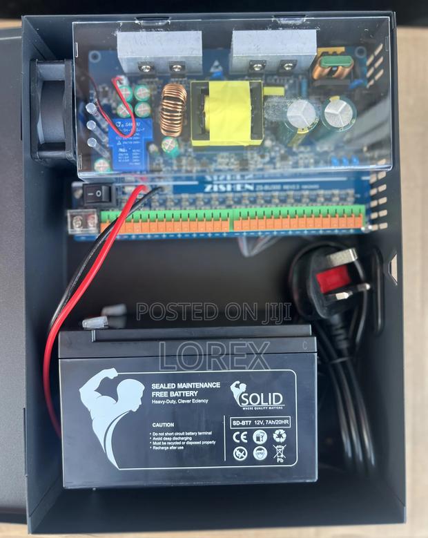 Power Supply CCTV 16ch/20a With 7ah Battery Power Backup · Photo 4