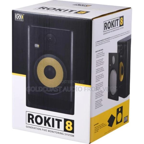 KRK Rokit 8 G5 8" 2-Way Active Studio Monitor (Black, Pair) · Photo 4