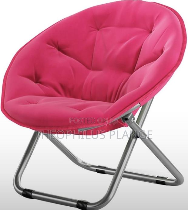 Foldable Camping Chair/ Cushion Lazy Chair · Photo 2
